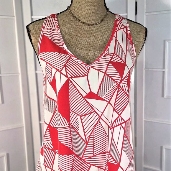 Ya Los Angeles Ruffle Razorback Sleeveless tank top - Picture 3 of 7